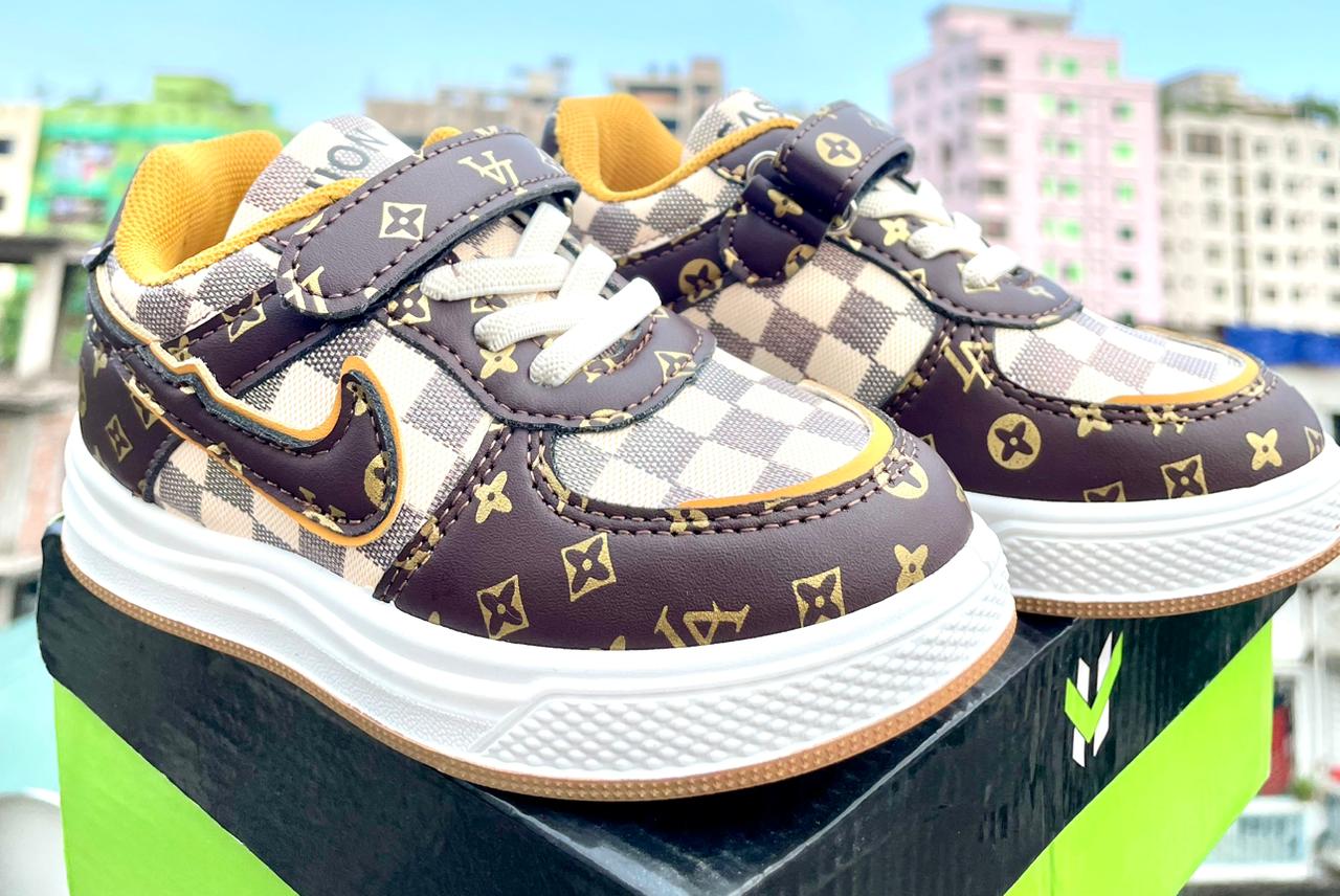 Louis Vuitton Inspired Stylish Baby Shoes - Image 6