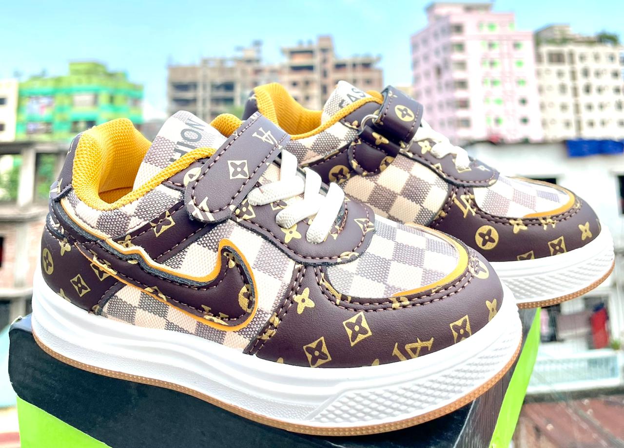 Louis Vuitton Inspired Stylish Baby Shoes